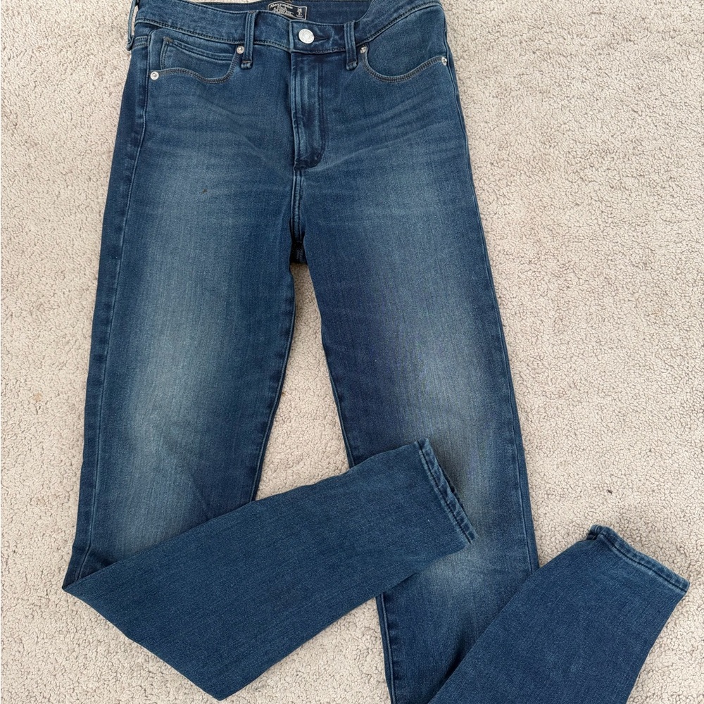 Abercrombie & Fitch Blue Skinny Jeans